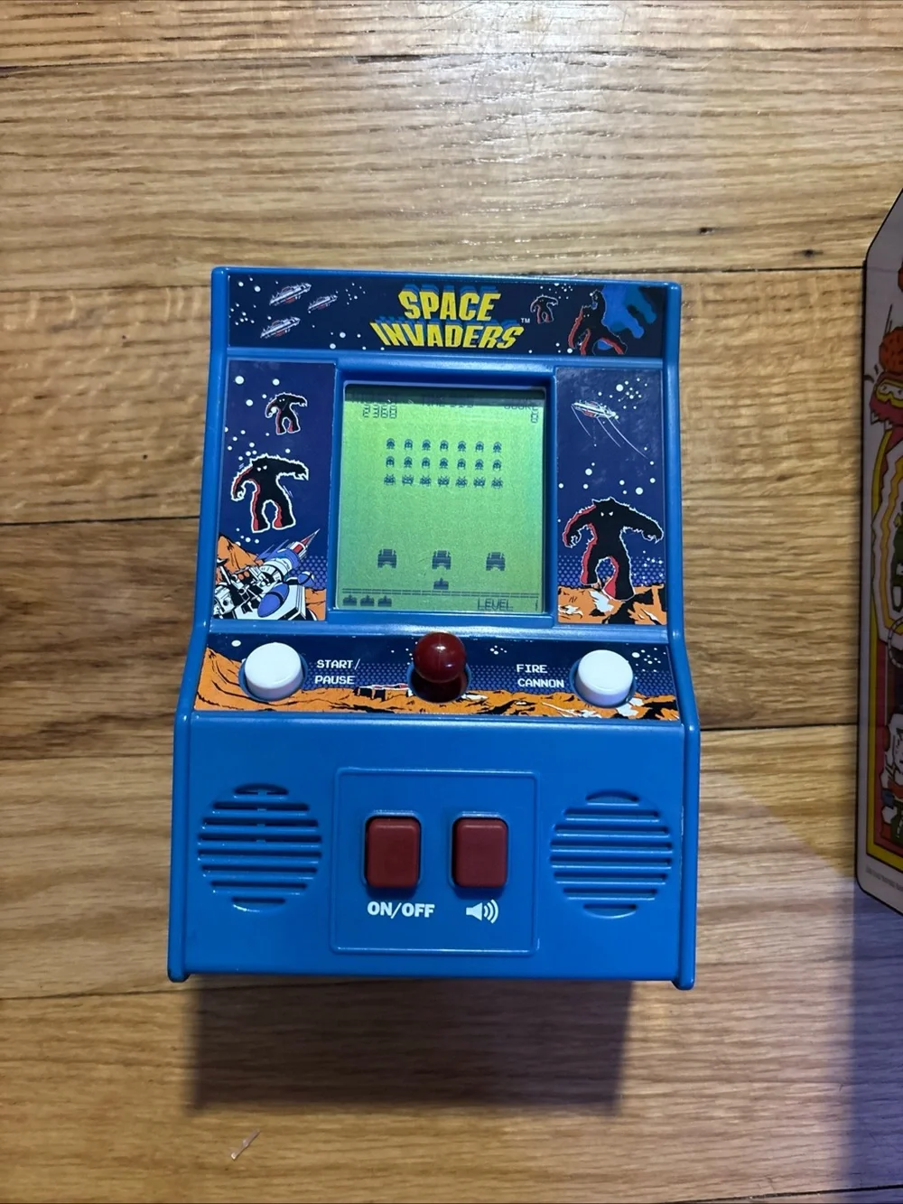 DigDug Micro Arcade Player & SPACE INVADERS MICRO PLAYER Bundle used tested!